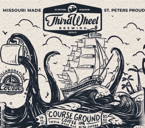 Course Ground IPA label