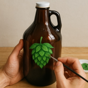 Paint your own growler