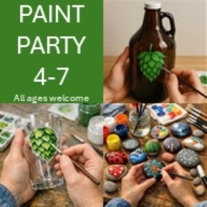Paint Party 4-7 all ages welcome